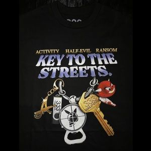 ACTIVITY x HALF-EVIL x RANSOM 'KEY TO THE STREETS' Tee